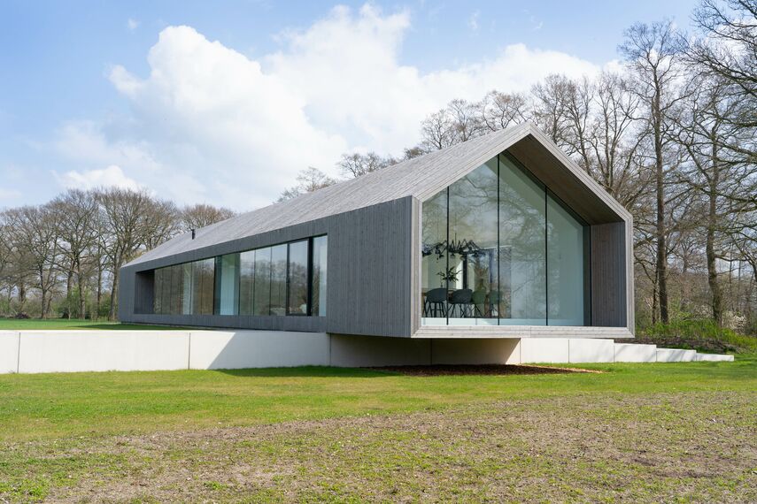 SlimLine 38 Doors, ConceptPatio 130 Sliding & Folding and ConceptSystem 77 Windows - Het Kleine Krikhaar located in Geesteren, The Netherlands