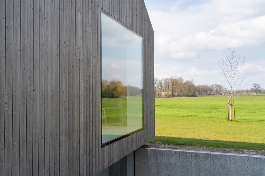 SlimLine 38 Doors, ConceptPatio 130 Sliding & Folding and ConceptSystem 77 Windows - Het Kleine Krikhaar located in Geesteren, The Netherlands