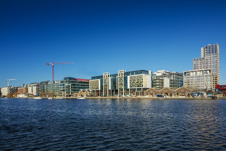ConceptWall 50 Façades and ConceptSystem 77 Doors - Office building The Reflector located in Dublin, Ireland