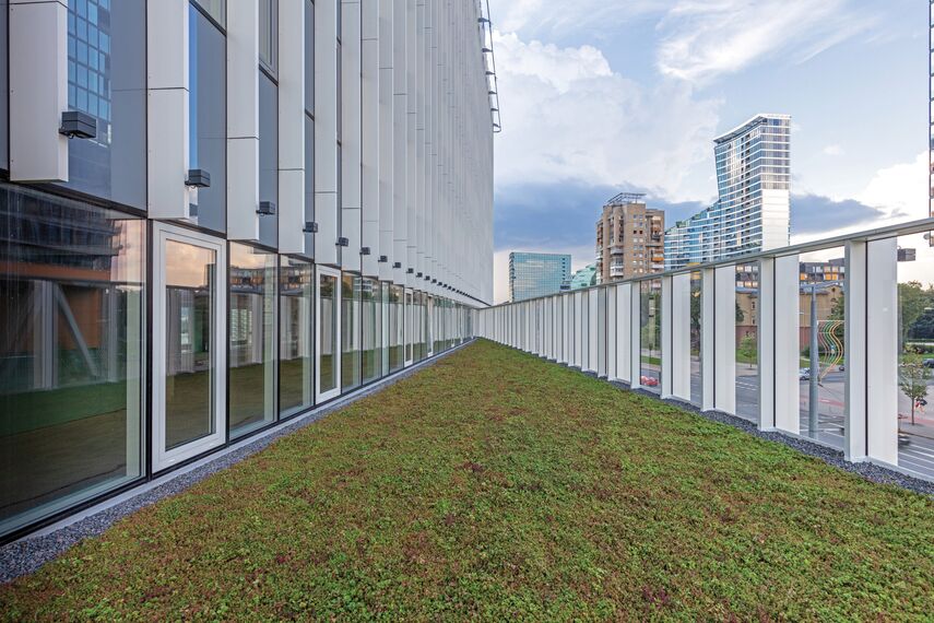 CW 50-HI Façades - Residental/Project Radisson Blu located in Vilnius, Lithuania