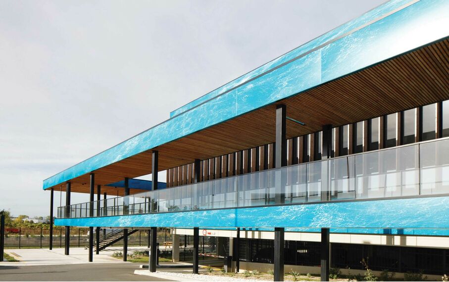 ConceptWall 50 Façades - Technology Technocampus Ocean located in Bouguenais, France