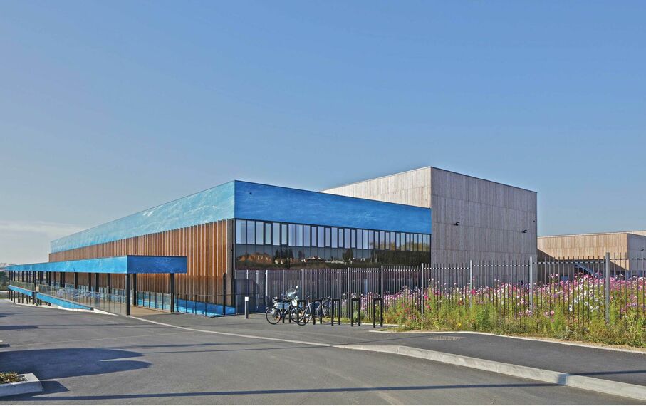 ConceptWall 50 Façades - Technology Technocampus Ocean located in Bouguenais, France