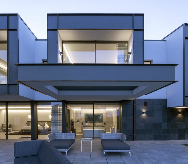 SlimLine 38 Doors, HiFinity Sliding & Folding and ConceptFolding 77 Sliding & Folding - House Private House Pattan located inSpain