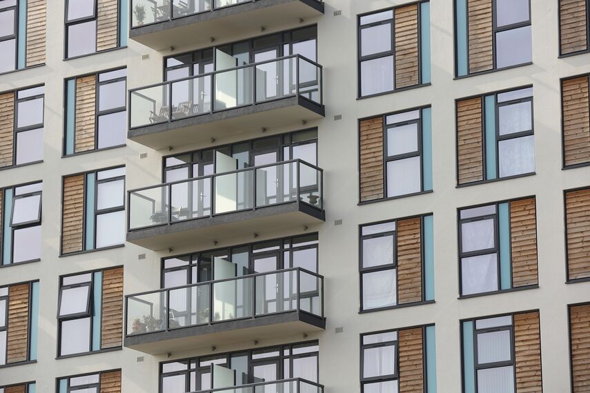 Vision 50 Doors, ConceptWall 50 Façades, ConceptSystem 68 Doors and ES 50 Windows - Apartmentcomplex Enfield Central located in Enfield, United Kingdom