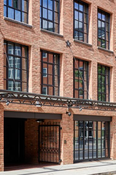 ConceptPatio 130 Sliding & Folding, SlimLine 38 Doors and ConceptWall 50 Façades - The Curtain Hotel located in London, United Kingdom