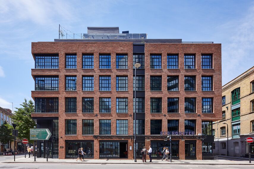 ConceptPatio 130 Sliding & Folding, SlimLine 38 Doors and ConceptWall 50 Façades - The Curtain Hotel located in London, United Kingdom