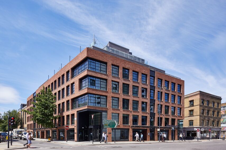 ConceptPatio 130 Sliding & Folding, SlimLine 38 Doors and ConceptWall 50 Façades - The Curtain Hotel located in London, United Kingdom