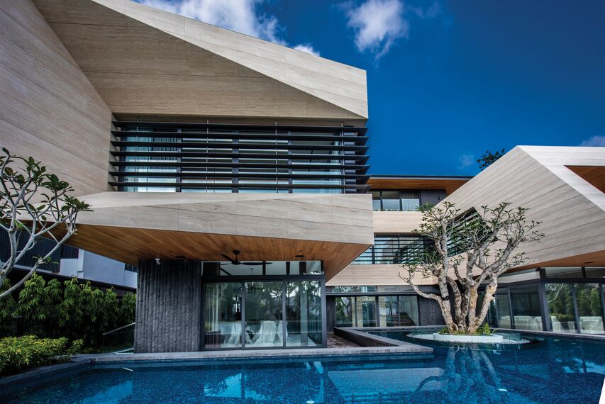 ConceptSystem 59 Windows and CP 96 Sliding & Folding - Villa 11 Sunridge Park located inSingapore