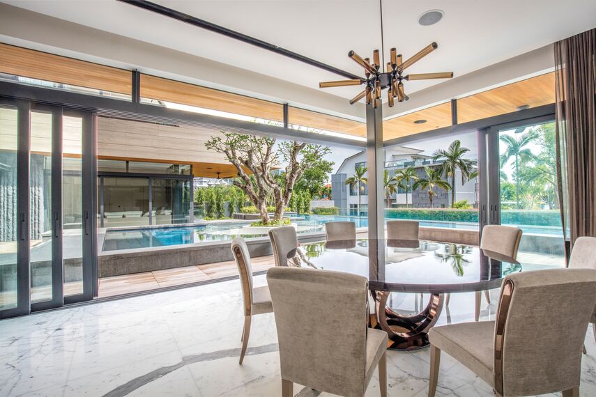 ConceptSystem 59 Windows and CP 96 Sliding & Folding - Villa 11 Sunridge Park located inSingapore