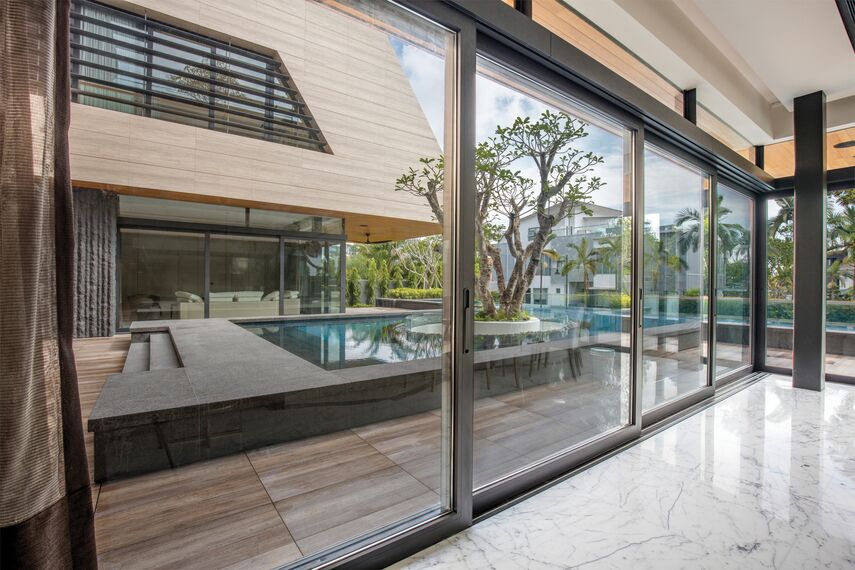 ConceptSystem 59 Windows and CP 96 Sliding & Folding - Villa 11 Sunridge Park located inSingapore