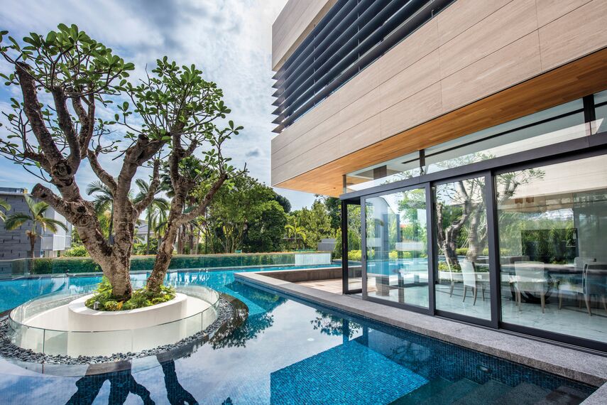 ConceptSystem 59 Windows and CP 96 Sliding & Folding - Villa 11 Sunridge Park located inSingapore