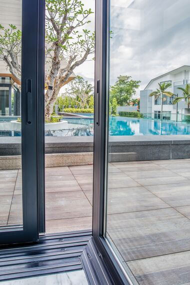 ConceptSystem 59 Windows and CP 96 Sliding & Folding - Villa 11 Sunridge Park located inSingapore