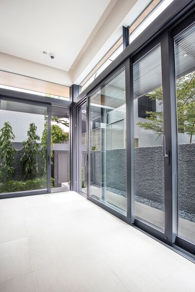 ConceptSystem 59 Windows and CP 96 Sliding & Folding - Villa 11 Sunridge Park located inSingapore