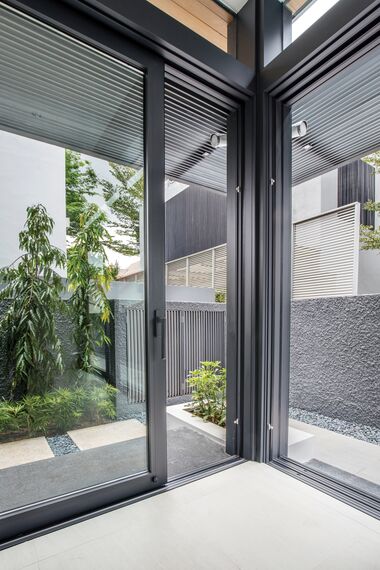 ConceptSystem 59 Windows and CP 96 Sliding & Folding - Villa 11 Sunridge Park located inSingapore