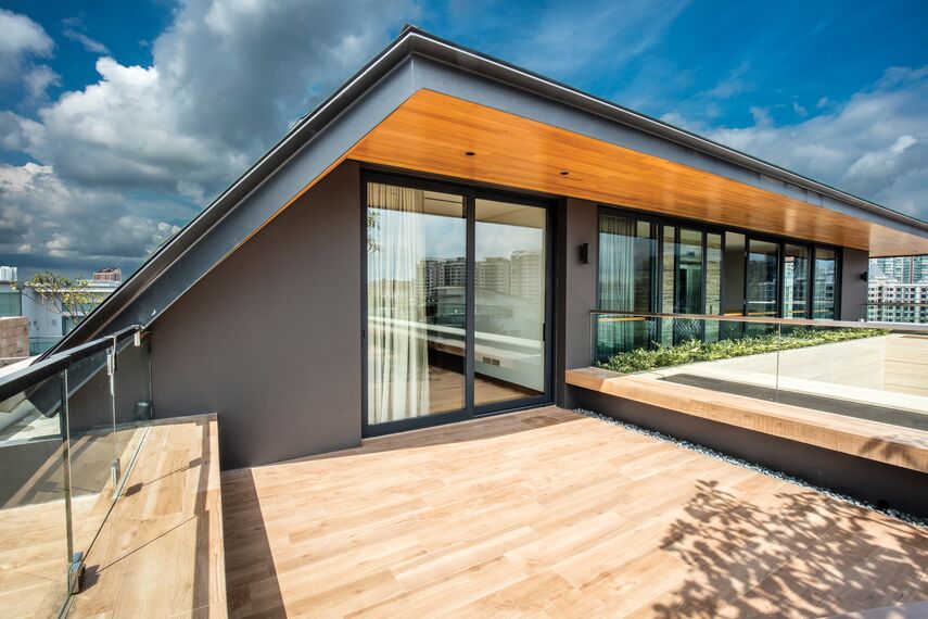 ConceptSystem 59 Windows and CP 96 Sliding & Folding - Villa 11 Sunridge Park located inSingapore