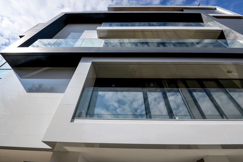 Purity Handles, ConceptSystem 77 Windows and CW 50-HI Façades - Apartmentcomplex Mountain View Residence located in Sofia, Bulgaria
