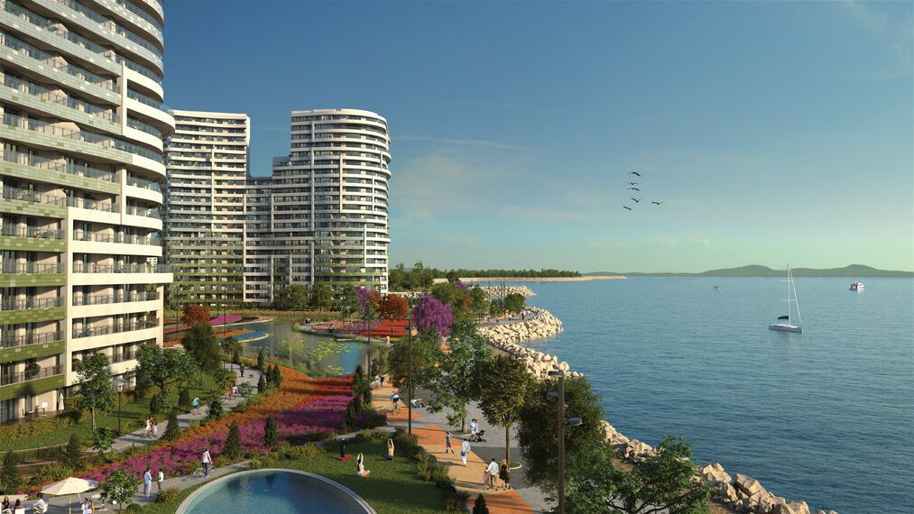 ConceptSystem 77 Windows and ConceptWall 50 Façades - Seapearl located in Istanbul, Turkey