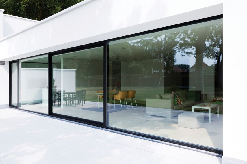 ConceptPatio 130 Sliding & Folding and ConceptSystem 77 Windows - House Private House Brugge 3 located in Brugge, Belgium