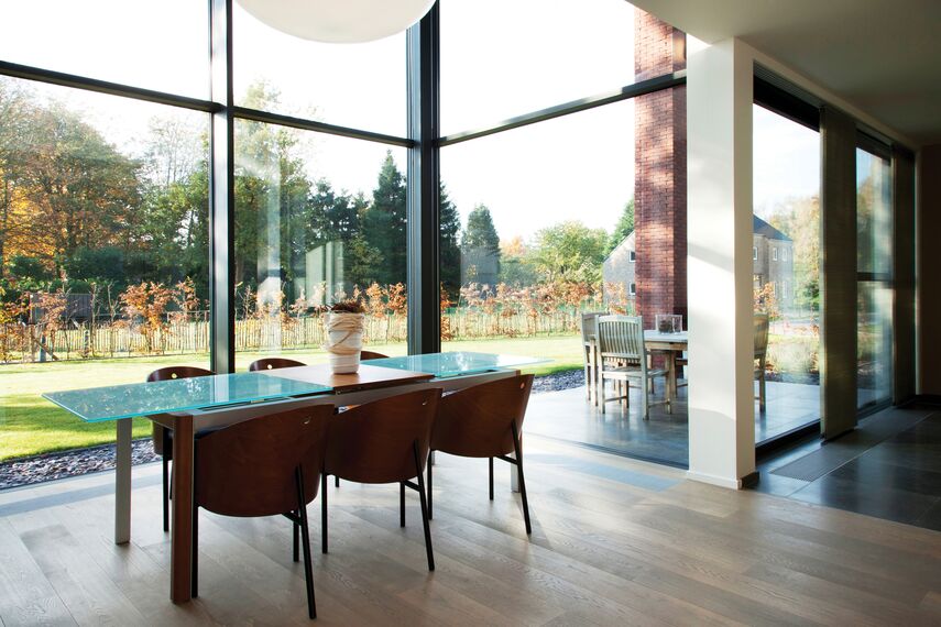 ConceptPatio 130 Sliding & Folding, ConceptSystem 77 Doors, ConceptWall 50 Façades and CS 77 Panel Door Doors - House Private House Sint-Niklaas 2 located in Sint-Niklaas, Belgium