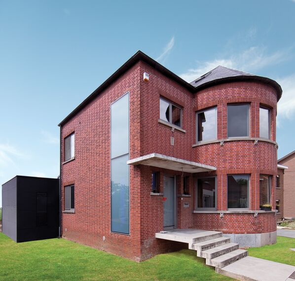 ConceptWall 50 Façades and ES 50 Windows - House Private House Herent 2 located in Herent, Belgium