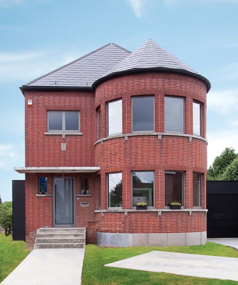 ConceptWall 50 Façades and ES 50 Windows - House Private House Herent 2 located in Herent, Belgium