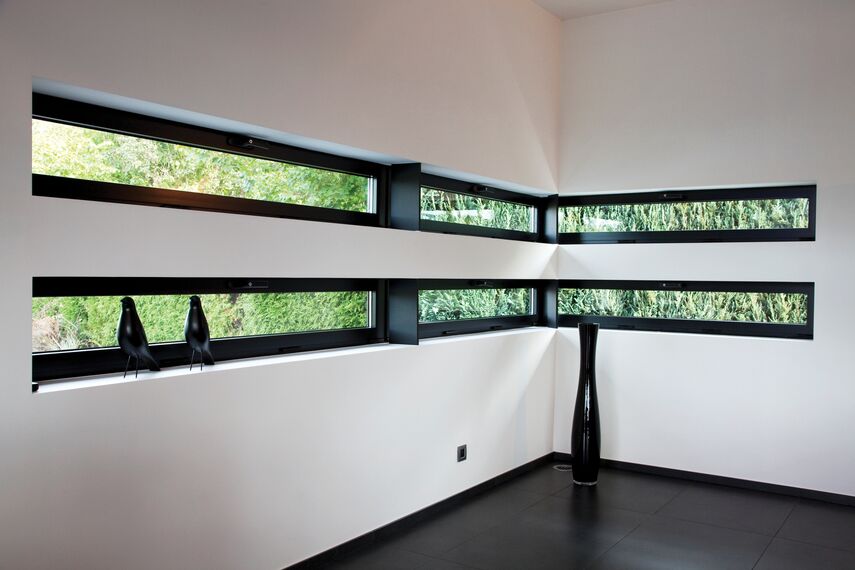 Mosquito Complementary Systems, ConceptSystem 68 Windows and CP 96 Sliding & Folding - House Private House Ciney 1 located in Ciney, Belgium