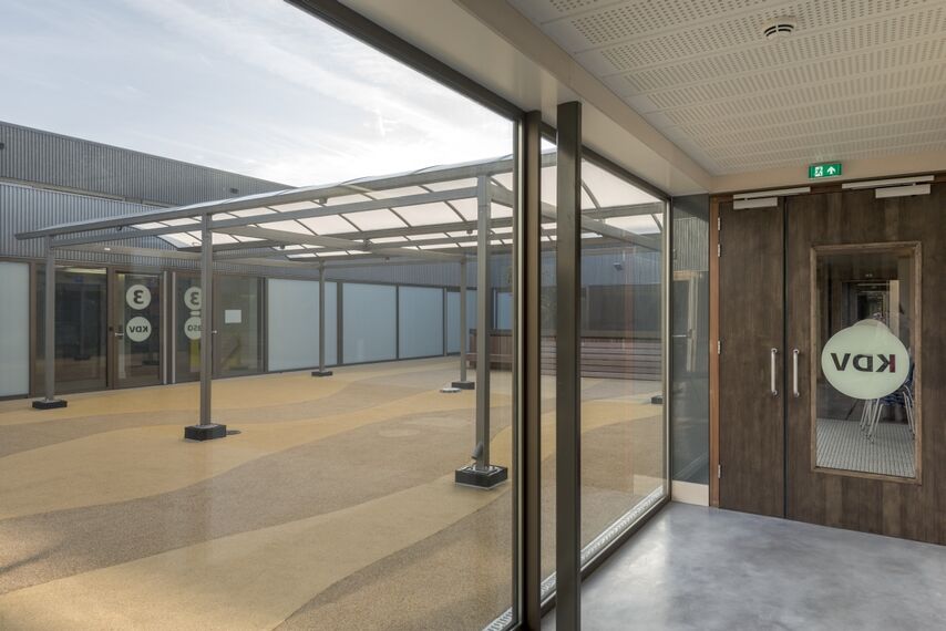 ConceptWall 50 Façades, ConceptSystem 77 Windows and CS 77 Hidden Vent Windows - Brede school Houthaven located in Amsterdam, The Netherlands