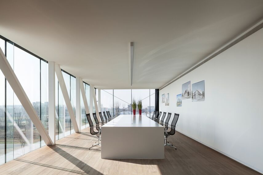 ConceptWall 50 Façades and ConceptSystem 77 Windows - Office building Enjoy Concrete located inBelgium