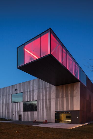 ConceptWall 50 Façades and ConceptSystem 77 Windows - Office building Enjoy Concrete located inBelgium