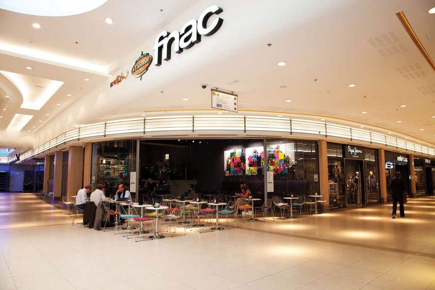 BriseSoleil 100 Solar Shading - Shopping centre Toison d'Or located in Brussels, Belgium