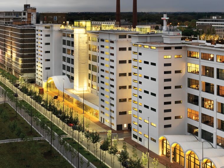 SlimLine 38 Windows and ConceptFolding 77 Sliding & Folding - Residental/Project Anton Building at Strijp S located in Eindhoven, The Netherlands