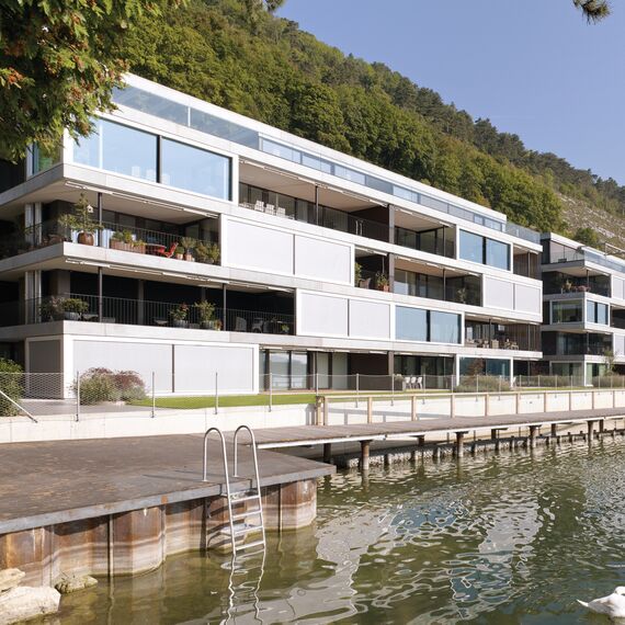 CS 86-HI (c) Cancelled Systems and ConceptWall 50 Façades - Private Apartment Beaurivage Apartments located in Biel, Switzerland