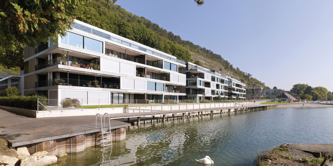 CS 86-HI (c) Cancelled Systems and ConceptWall 50 Façades - Private Apartment Beaurivage Apartments located in Biel, Switzerland