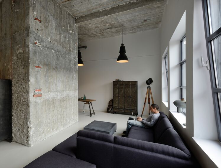 SlimLine 38 Windows and ConceptFolding 77 Sliding & Folding - Residental/Project Anton Building at Strijp S located in Eindhoven, The Netherlands