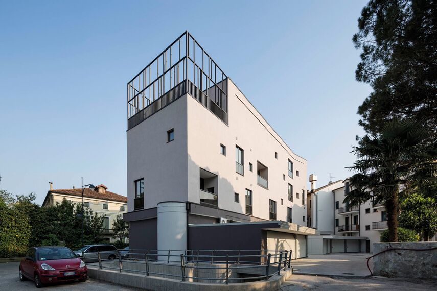 Apartmentcomplex Cinquecentro Apartments located inItaly