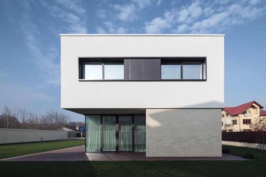 BriseSoleil 40 Solar Shading and CS 86-HI (c) Cancelled Systems - Private house K located inRomania