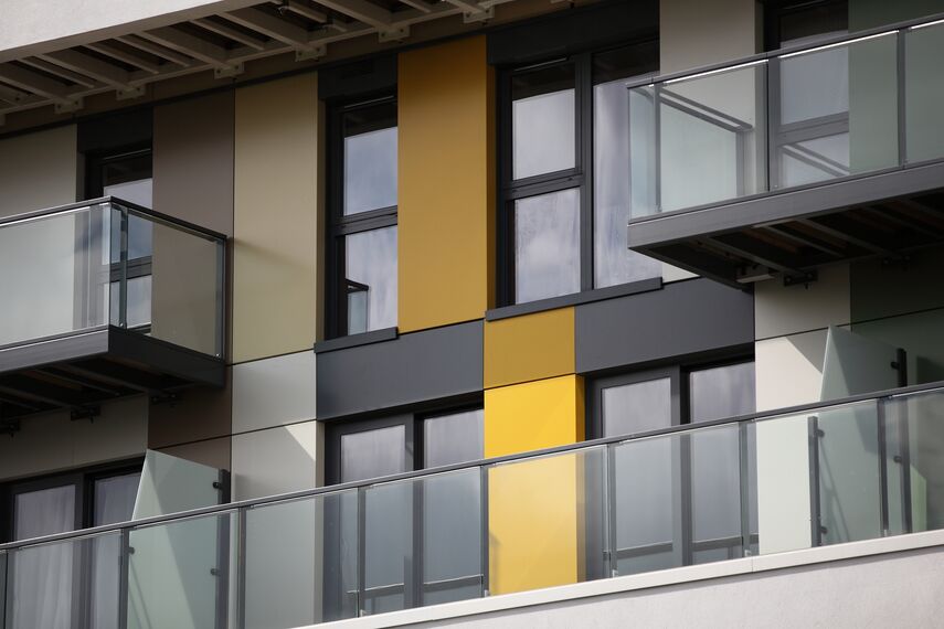 ConceptWall 50 Façades - Apartmentcomplex Matchmakers Wharf located in Stratford, United Kingdom