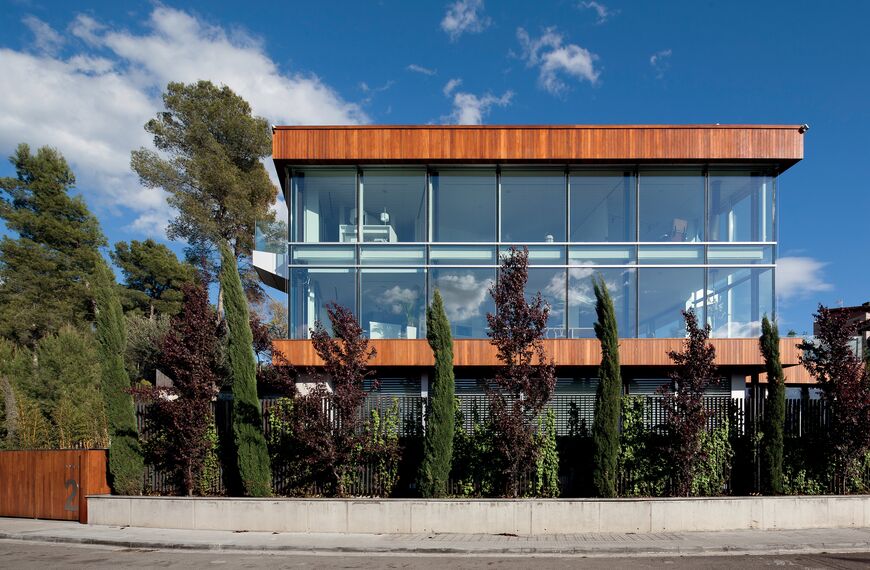 ConceptWall 60 Façades and ConceptPatio 130 Sliding & Folding - Private House El Papiol located in Barcelona, Spain