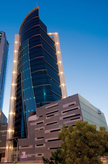 ConceptWall 50 Façades - Office building Platinum Tower located in Seef Area, Bahrain
