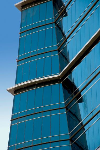 ConceptWall 50 Façades - Office building Platinum Tower located in Seef Area, Bahrain