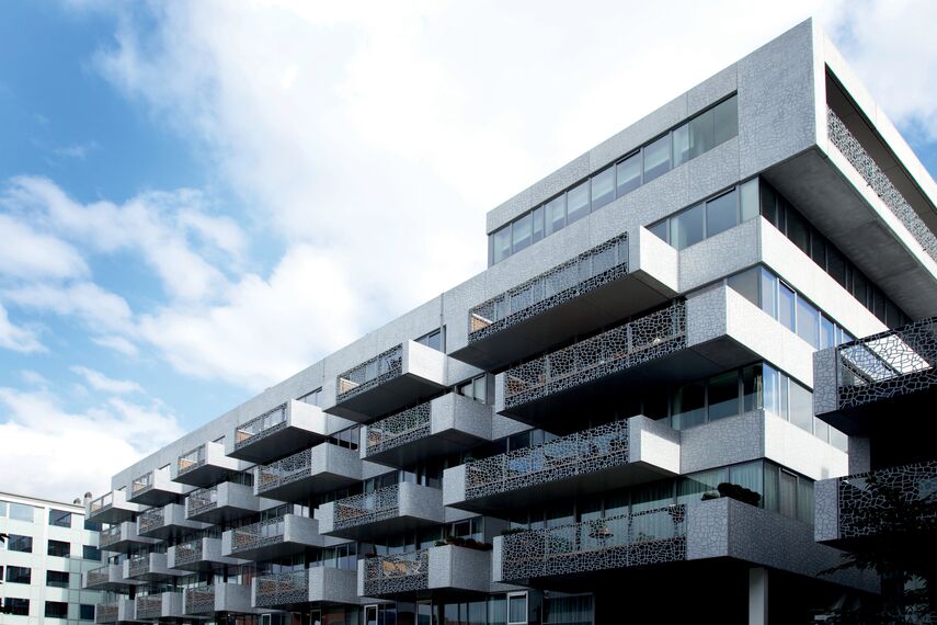 ConceptWall 50 Façades, XS 68 Windows and CS 86-HI (c) Cancelled Systems - Residental/Project ZBL Oude zwembadsite Leuven located in Leuven, Belgium