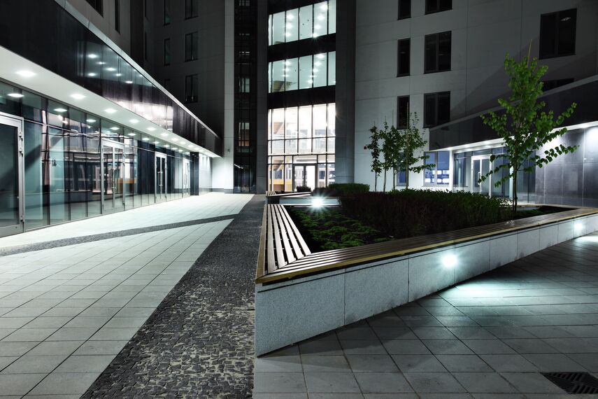 ConceptWall 50 Façades - Business center Radwar Business Park located in Warsaw, Poland