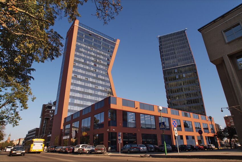 ConceptWall 50 Façades - Office building Multifunctional complex K&D located in Klaipeda, Lithuania