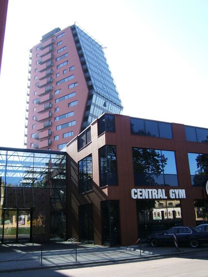 ConceptWall 50 Façades - Office building Multifunctional complex K&D located in Klaipeda, Lithuania