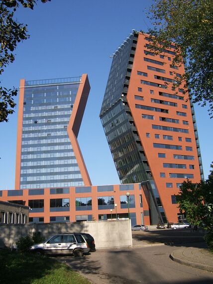 ConceptWall 50 Façades - Office building Multifunctional complex K&D located in Klaipeda, Lithuania