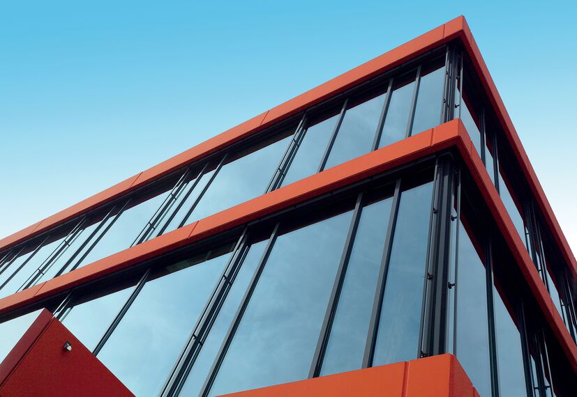 ConceptWall 50 Façades - Office building Buck KG located in Mengen, Germany