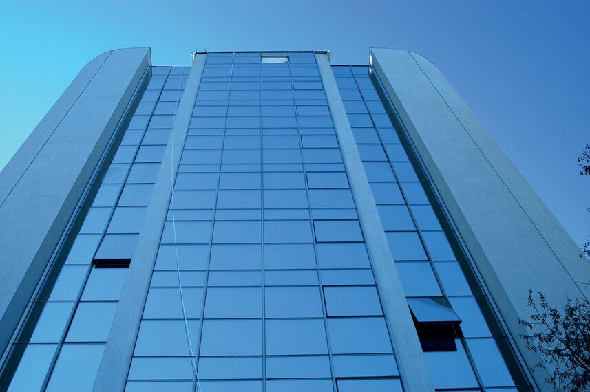 ConceptWall 50 Façades - Office building BS NII FermMash Degtjarivska str 62 located in Kiev, Ukraine