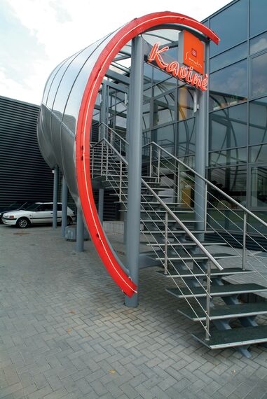 Office building Toyota Vilnius located in Vilnius, Lithuania