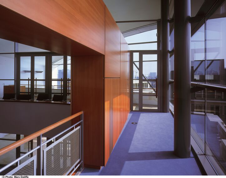 ConceptWall 50 Façades - Office building Brussels Parliament located in Brussels, Belgium