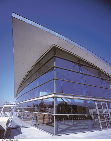 ConceptWall 50 Façades - Office building Brussels Parliament located in Brussels, Belgium